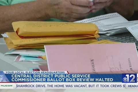 Public Service Commissioner ballot box review halted