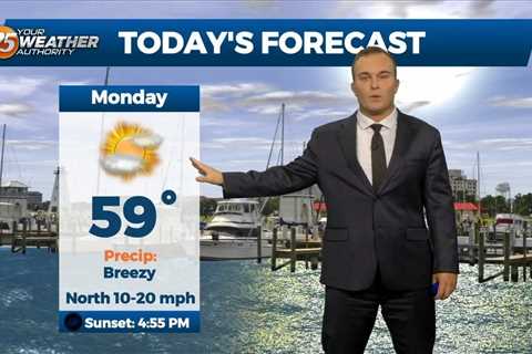 11/27 – Jeff Vorick’s “Much Colder” Monday Morning Forecast