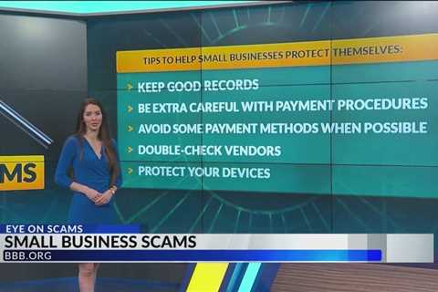 How small businesses can protect themselves from scams