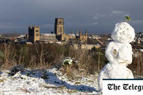 Snow hits London as temperatures plummet