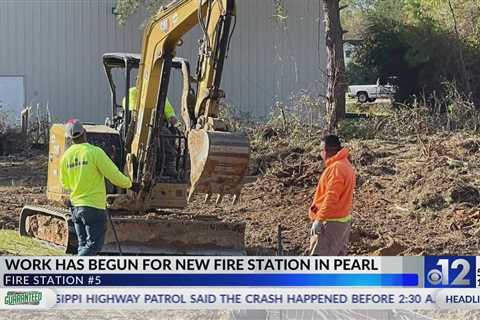 Pearl crews work to build new fire stations in city