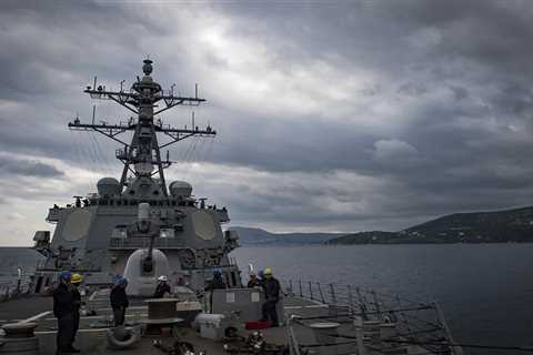 Pentagon Says U.S. Warship Under Attack in the Red Sea