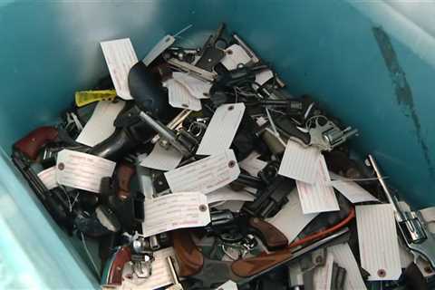 People surrender unwanted guns at a Santa Clara County buyback event – NBC Bay Area