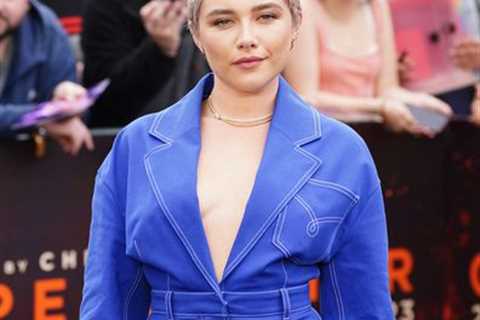 WATCH: Florence Pugh is hit by flying object at fan event in Brazil