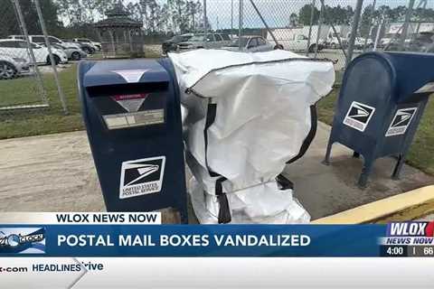 Postal mailboxes vandalized across the Coast