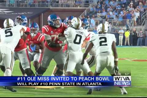 Ole Miss to play Penn State in Peach Bowl