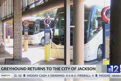 Greyhound resumes service at Jackson’s Union Station