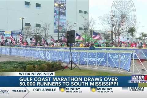 Gulf Coast Marathon draws over 50,000 runners to South Mississippi