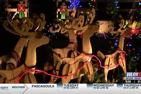 LIVE: Picayune Christmas displaying bringing smiles to visitors