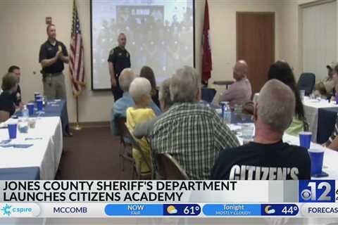 Jones County Sheriff's Dept. launches citizens academy