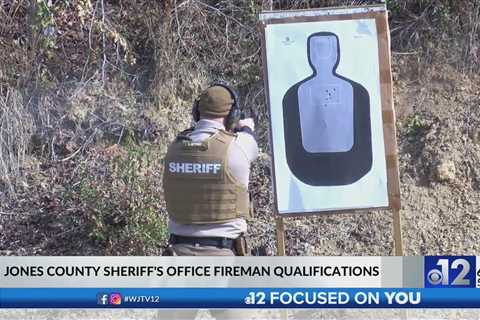 Jones County deputies train in gun use