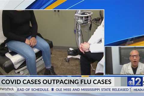 Jackson area doctor sees spike in COVID cases over flu cases