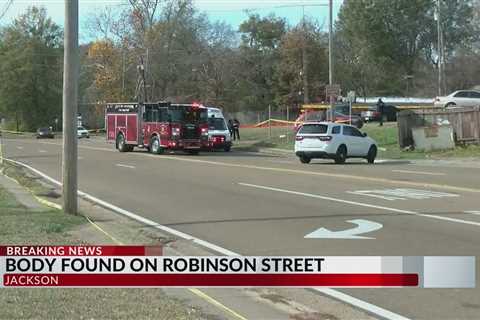 Body found on Robinson Street in Jackson