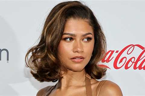 Zendaya Wears Vintage Versace Dress at CinemaCon Big Screen Achievement Awards — See Photos