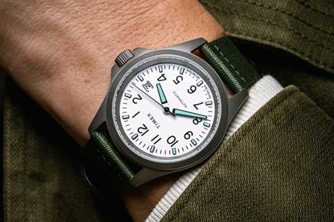 Timex x Huckberry Automatic Titanium Field Watch