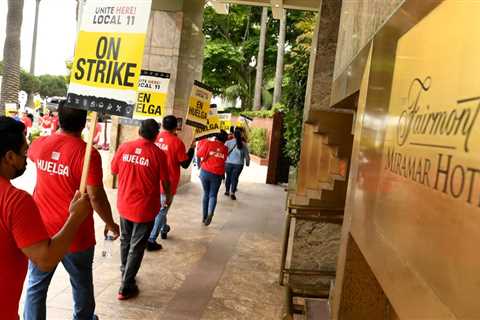 L.A. hotel strike: 28 hotels reached tentative deals with workers