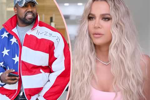 Awkward! Khloé Kardashian Runs Into Kanye West At Saint’s Basketball Game!