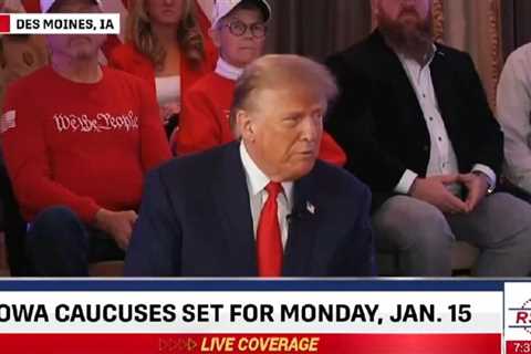 President Trump Holds Virtual Rally in Des Moines, Iowa Due to Bad Weather: “I don’t think we’ve..