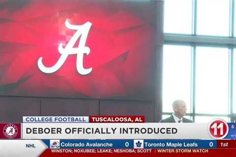 Dawn of a new era in Tuscaloosa, Alabama introduces new head coach, Kalen DeBoer