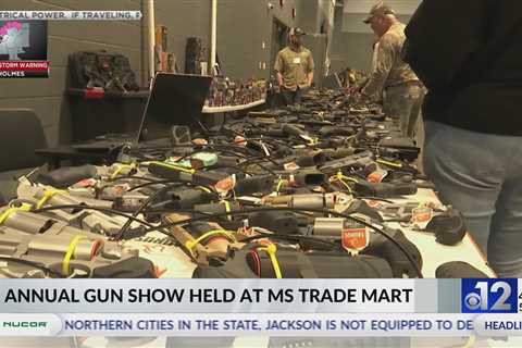 Annual gun show held at Mississippi Trade Mart