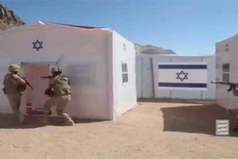 Horror moment Yemeni Houthi rebels storm mock Jewish home and open fire – as leaders threaten..