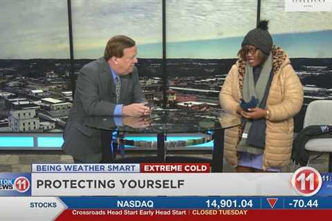 Meteorologist Avaionia Smith talks about the arctic weather in our region