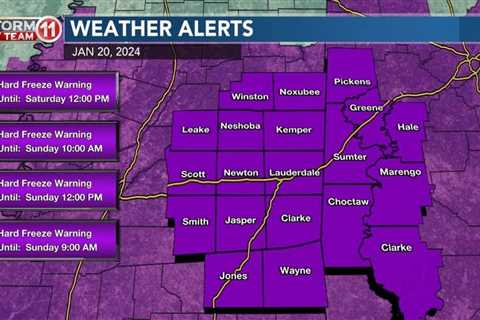 1/20/2024 Weekend Weather with Chase Franks