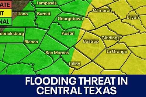 Texas weather: Storms, rain, flooding a concern 1/22/24 | FOX 7 Austin