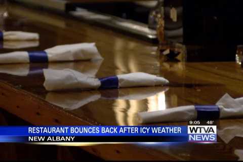 Restaurants are looking to bounce back after icy weather but there are roadblocks