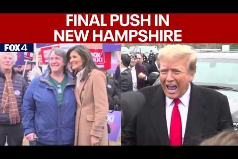 New Hampshire Primary: Haley vows to stay in GOP race as Trump seeks commanding victory