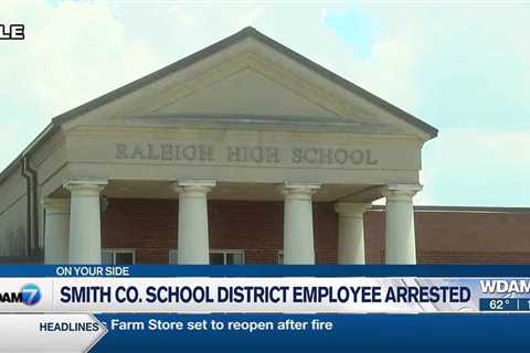 Smith Co. School District employee arrested