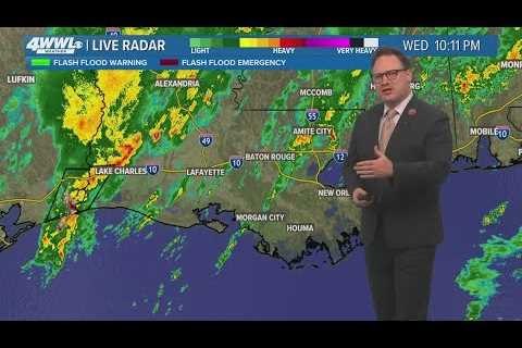 Weather: heavy rainstorms expected Thursday and Friday, dry and chilly next week