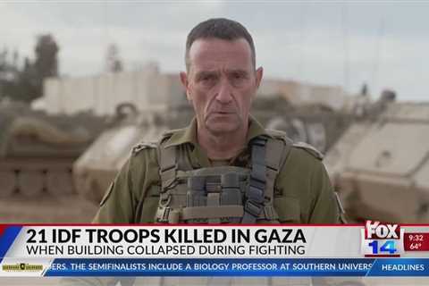 21 IDF Troops Killed in Gaza