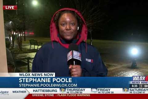 LIVE: Stephanie Poole gives an update on driving conditions during rainy, foggy weather