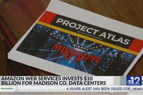 Amazon Web Services invests $10 billion in Mississippi for data centers