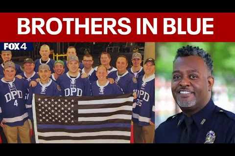 Charity hockey game being held to help Dallas PD sergeant who suffered stroke