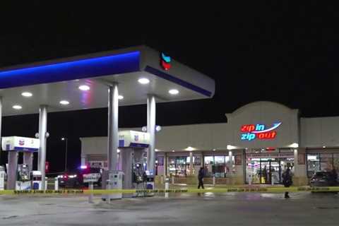 Robbery suspect dies after being shot by bystander at NW Houston gas station