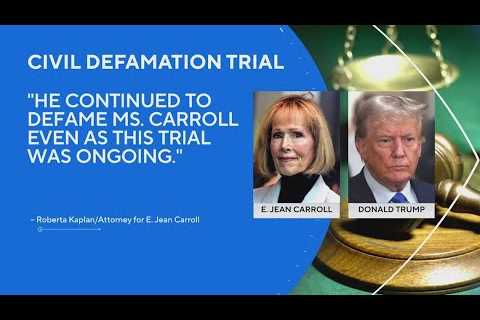 Jury orders former President Trump to pay more than $83M in damages to writer E. Jean Carroll