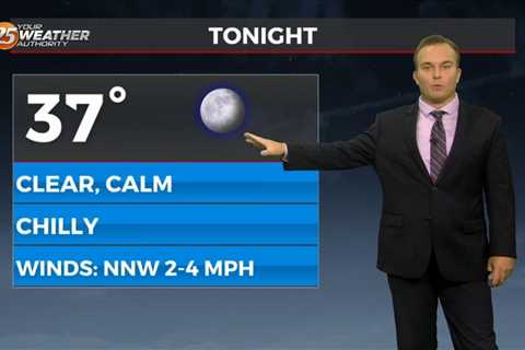 1/29 – Jeff Vorick's “Chilly Start” Monday Morning Forecast