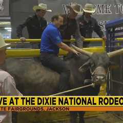 Dixie National Rodeo underway in Jackson