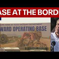 RAW: Gov. Abbott announces military base at border – Full News Conference