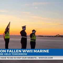 Mississippi Marine who died in WWII coming home