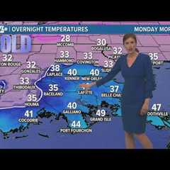 Light freeze Monday morning north and west of the lake; warming up this week