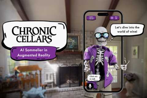 Chronic Cellars Brings Skeleton Mascot to Life as AI Sommelier