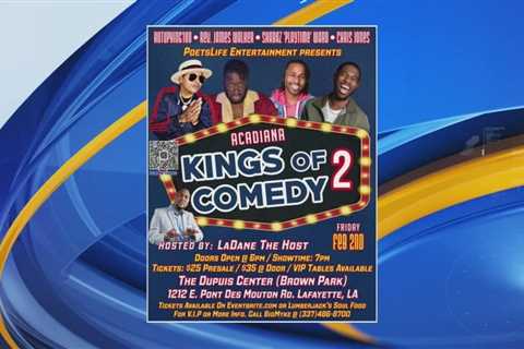 Poetslife Entertainment presents Acadiana Kings of Comedy 2