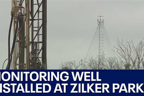 Drilling underway on new monitoring well at Zilker Park | FOX 7 Austin