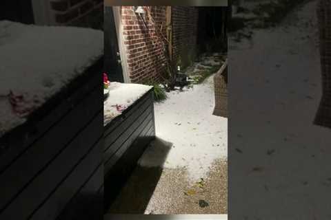 Bizarre hailstorm hits the Northshore of Louisiana