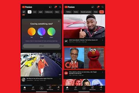 YouTube Tests Alternate Color Feeds for Premium Users