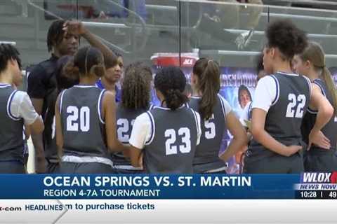 GIRLS BASKETBALL: St. Martin vs. Ocean Springs (Region 4-7A Tournament) [02/05/24]