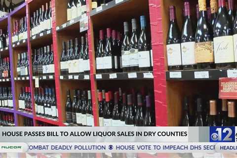 Mississippi House votes to allow liquor sales in small towns